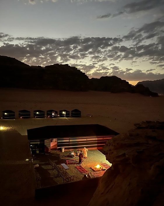 Abendstimmung Wadi Rum