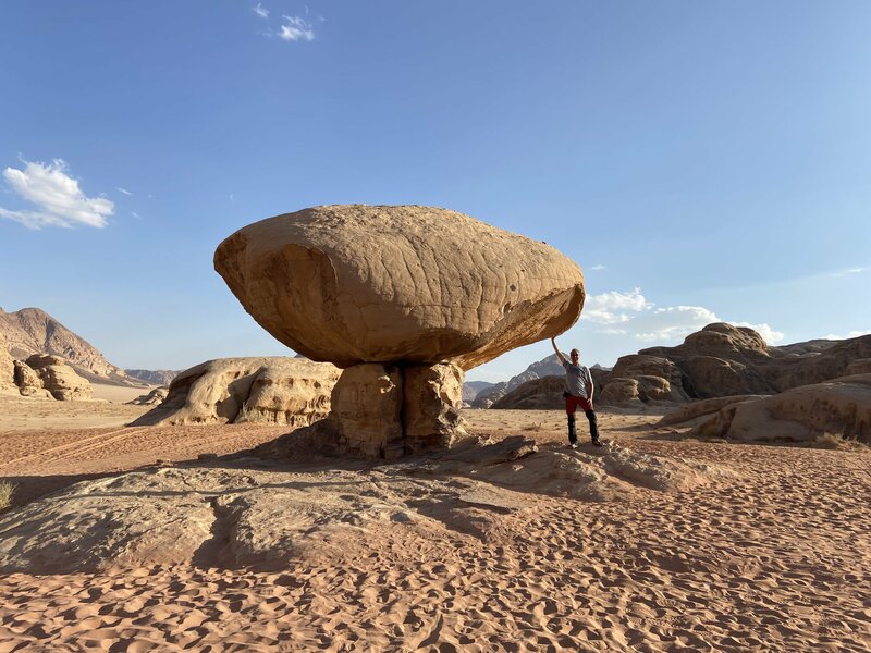 Wadi
                Rum Mushroom Rock
