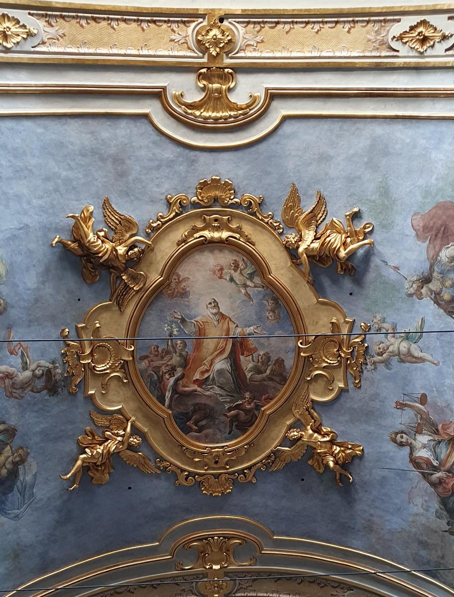 Deckenmalerei Dom Assisi