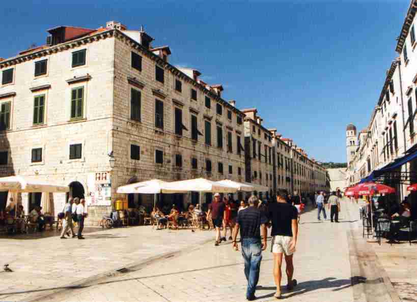 Marmor
                  Fugngerzone in Dubrovnik