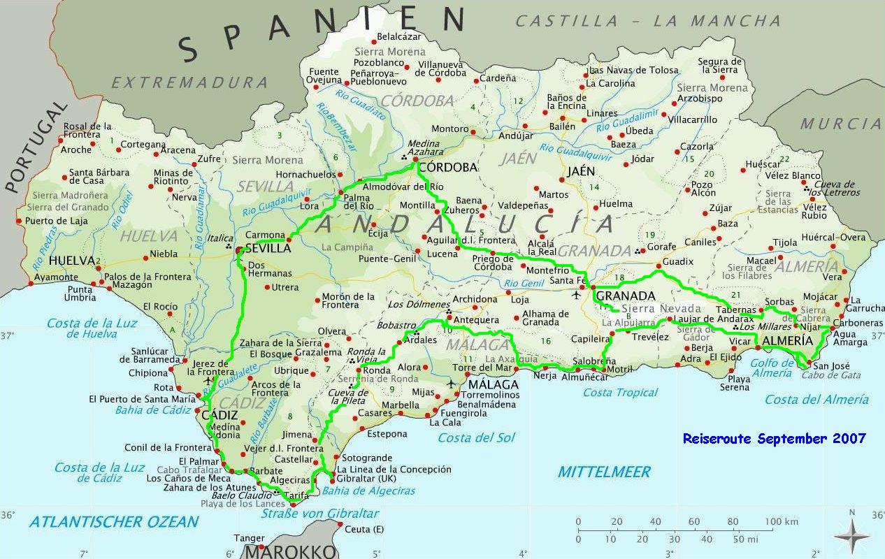 Andalusienurlaub 2007