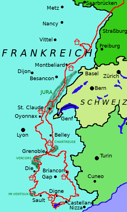 Route
          Juli 2022
