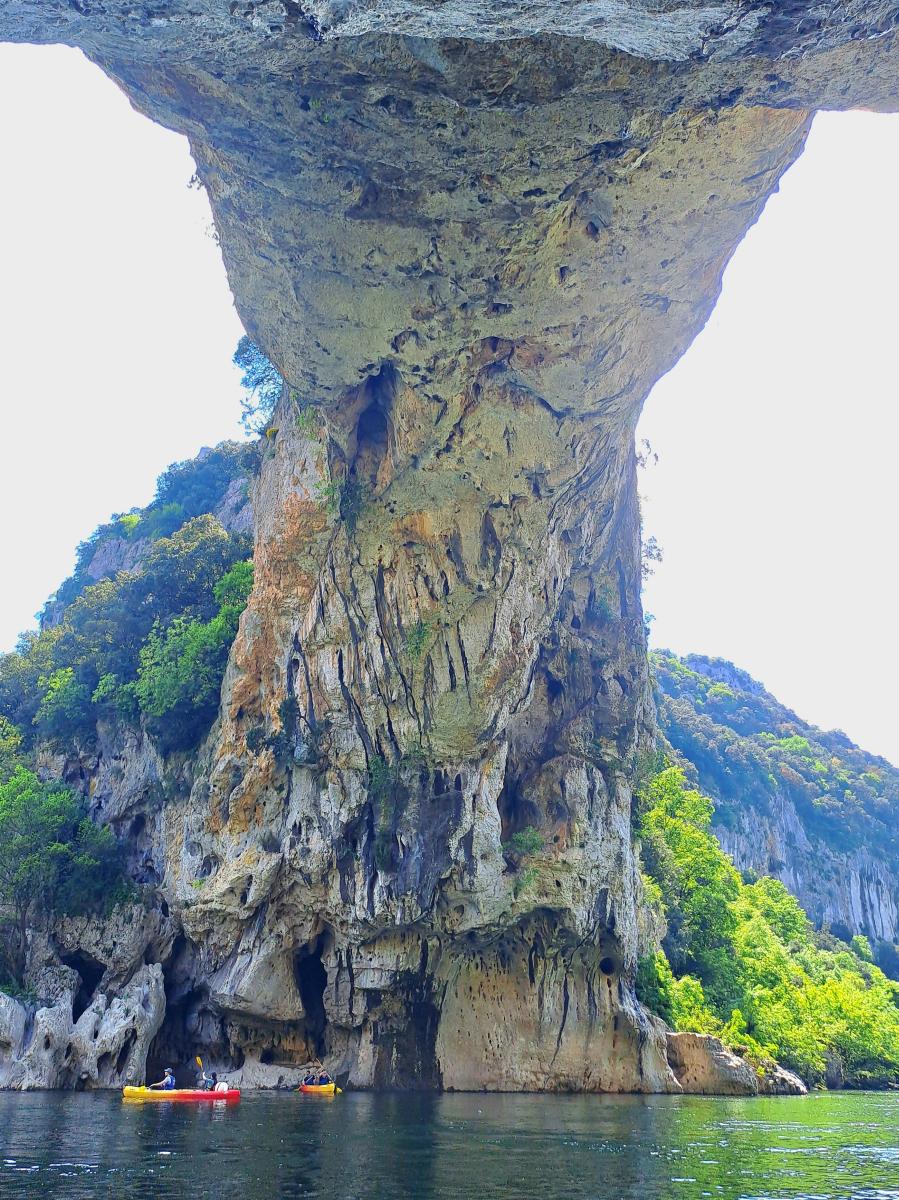 Der Pont d'Arc
